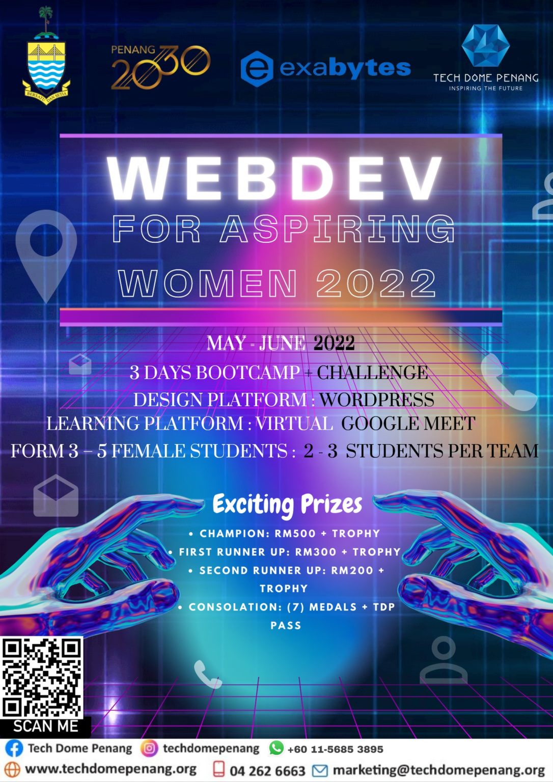 Dev for Aspiring Women 2022 Penang STEM