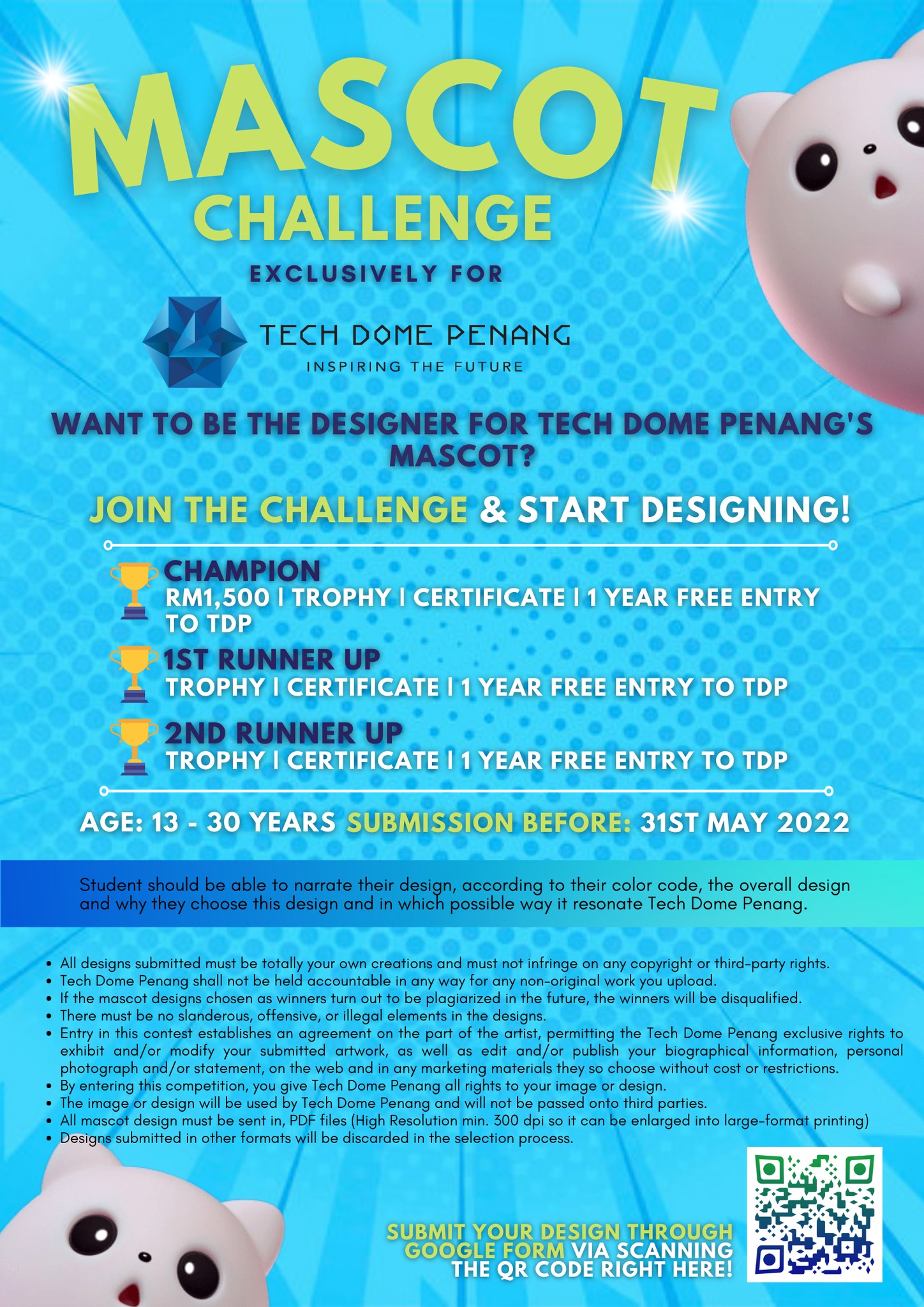 Mascot Challenge Penang STEM