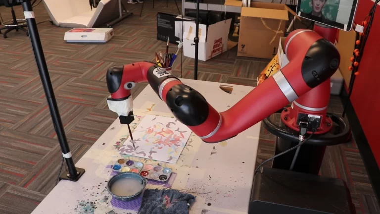 FRIDA’s robot arm attempts to bring DALL-E-style AI art to real-world canvases