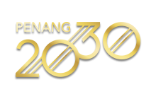 Penang2030 logo Gold Colour_with Shadow
